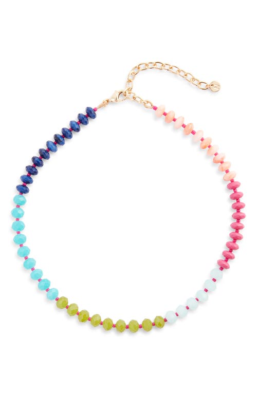 NORDSTROM NORDSTROM COLOR POP BEADED NECKLACE