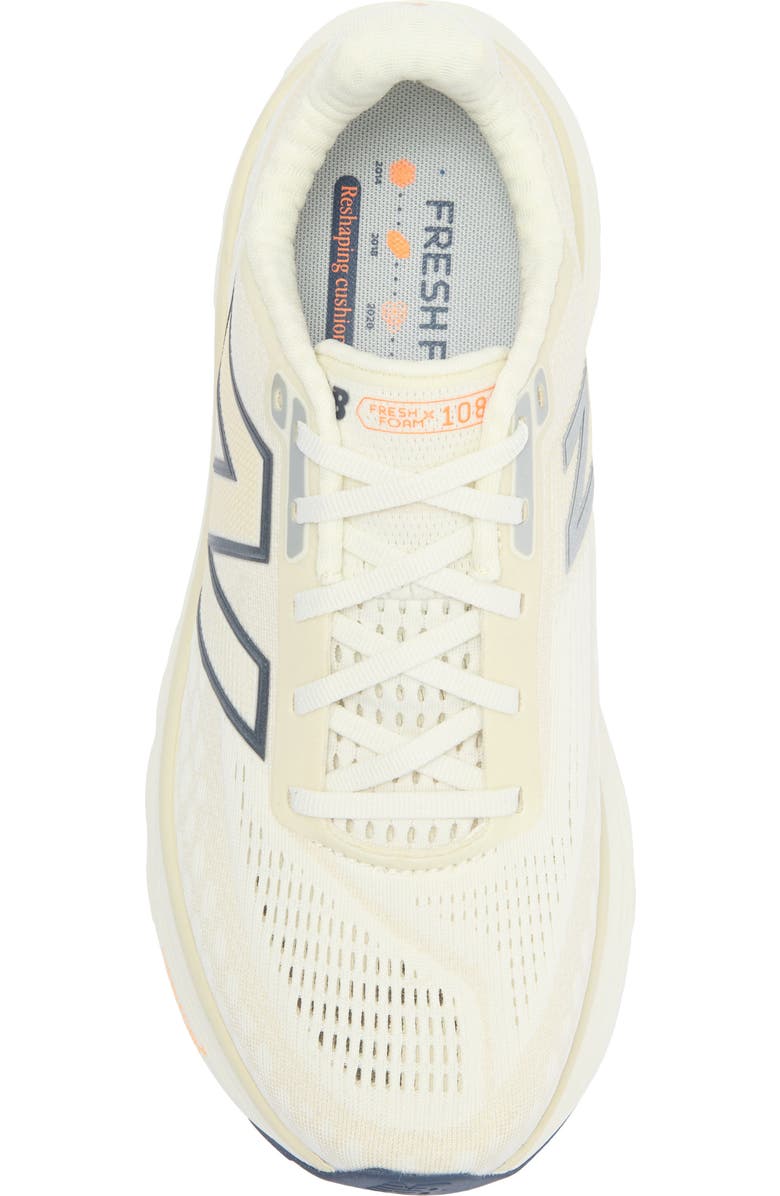 New Balance Fresh Foam X 1080 v14 Running Shoe, Alternate, color, Sea Salt/ Vintage Indigo