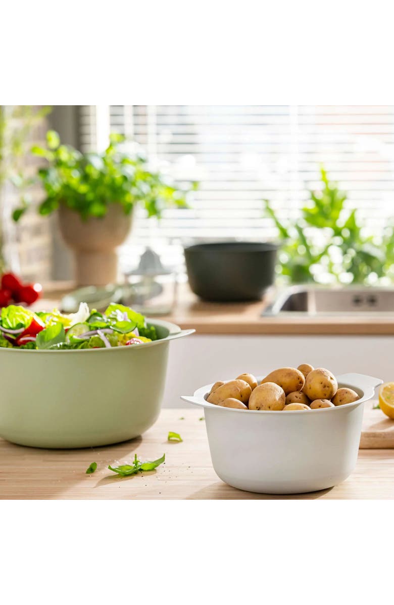 BergHOFF 3-Piece Mixing Bowls & Colander Set, Alternate, color,