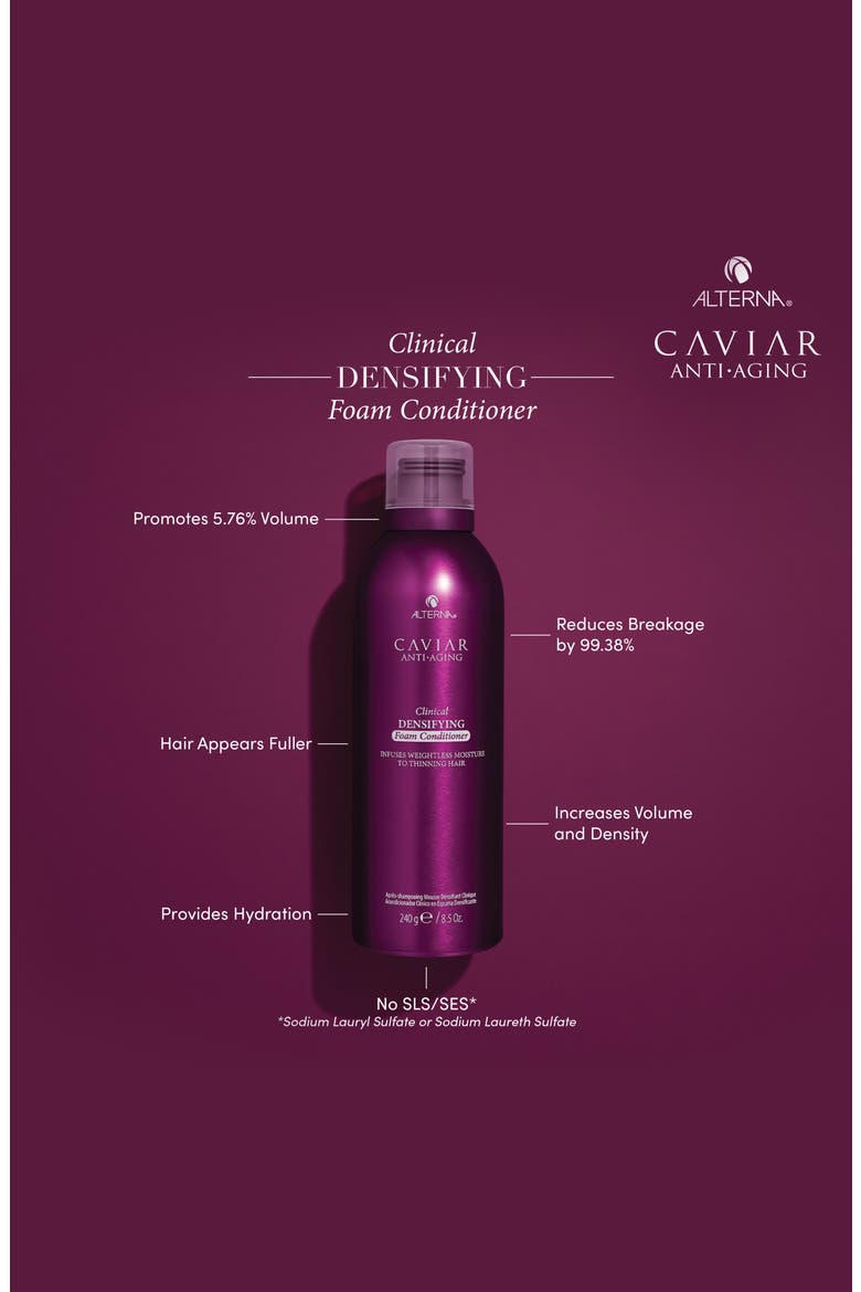 Caviar Anti-Aging Clinical Densifying Foam Conditioner, Alternate, color, NO COLOR