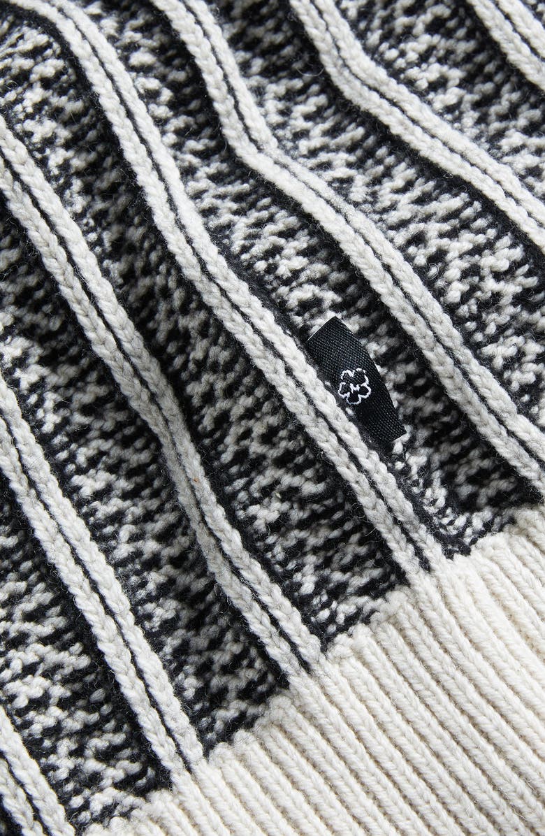 Ted Baker London Buzzad Ribbed Crewneck Sweater, Alternate, color, 