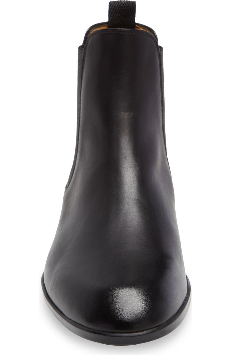 Mezlan Warden Chelsea Boot, Alternate, color, Black