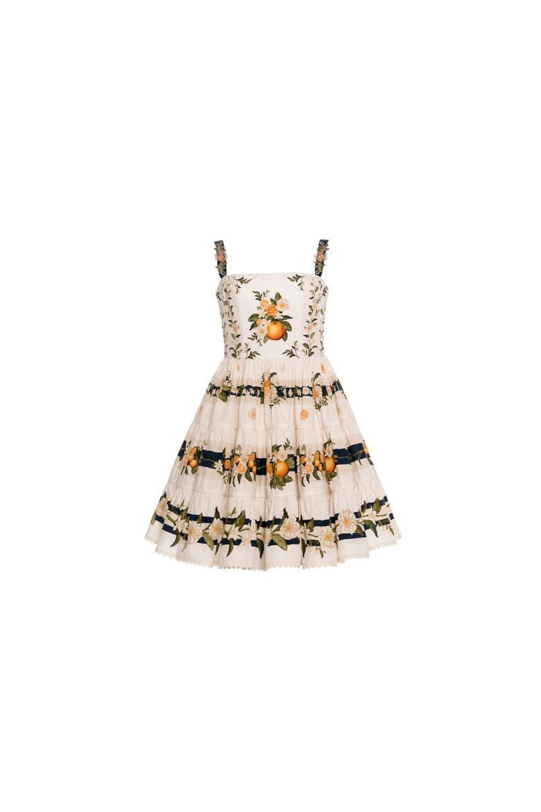 Lima Valle Mini Dress, Main, color, Multicolor