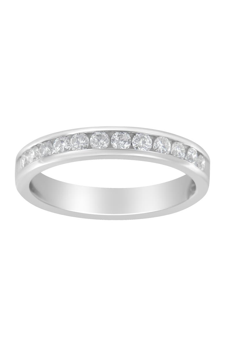 Haus of Brilliance 14K White Gold 1/2 cttw Diamond Band Ring, Main, color, White