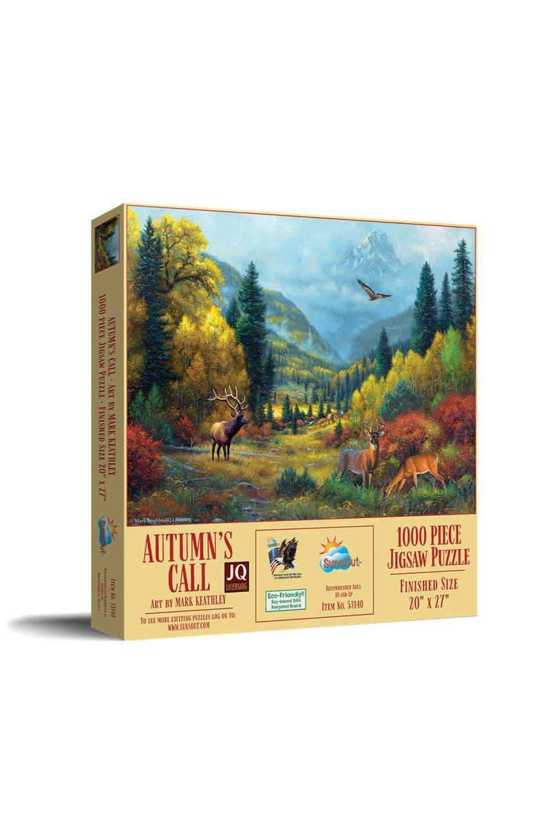 Sunsout Autumn Calls 1000 piece Jigsaw Puzzle for Adults, Main, color, Multicolor