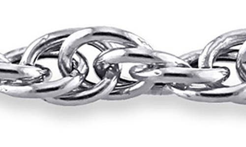 Delmar Singapore Chain Bracelet & Necklace Set In Metallic