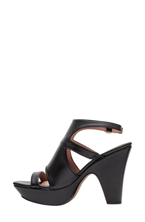 Linea Paolo Irina Platform Sandal In Black