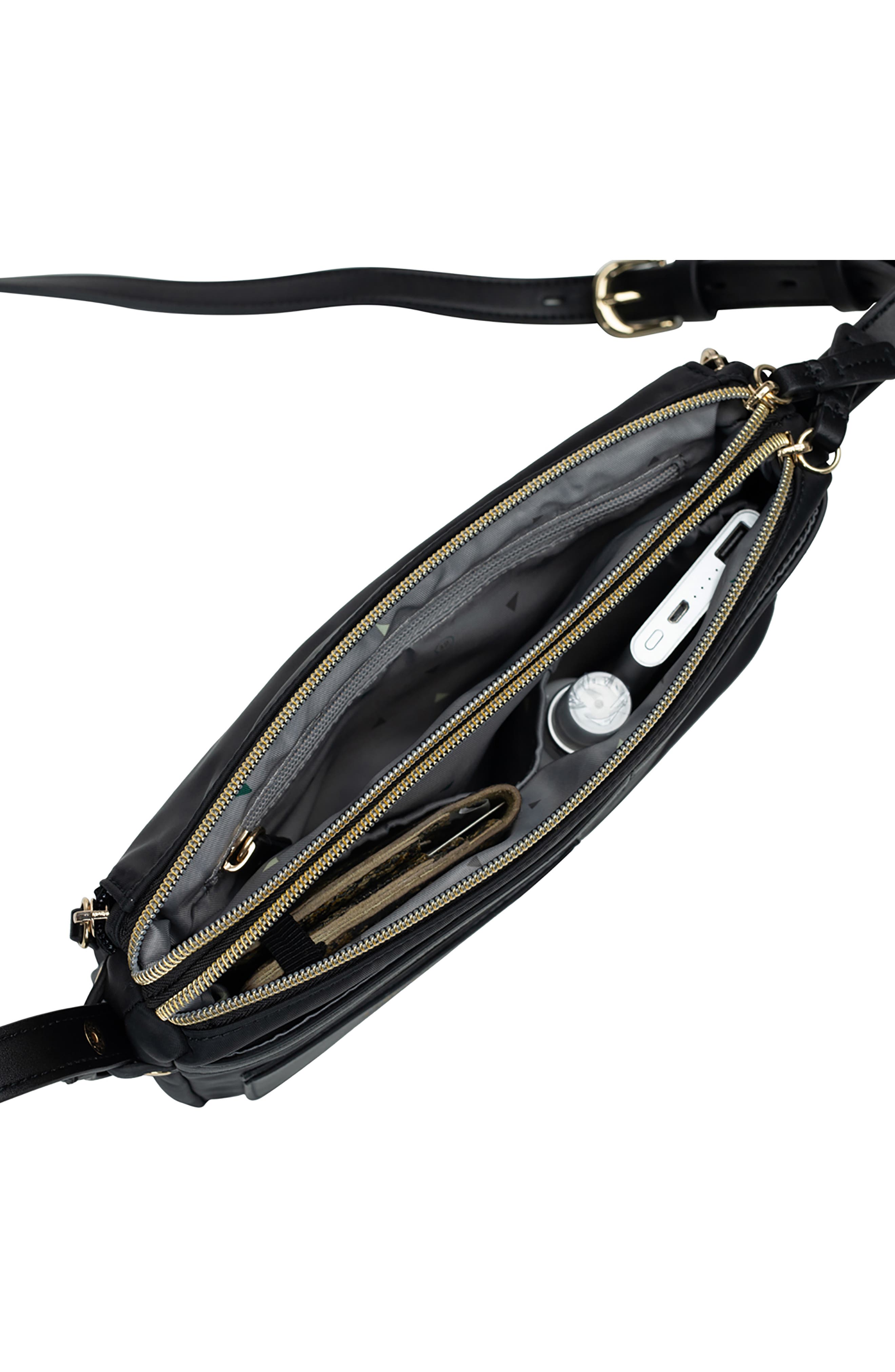 TWELVElittle By My Side Water Resistant Nylon Belt Bag, Alternate, color, 