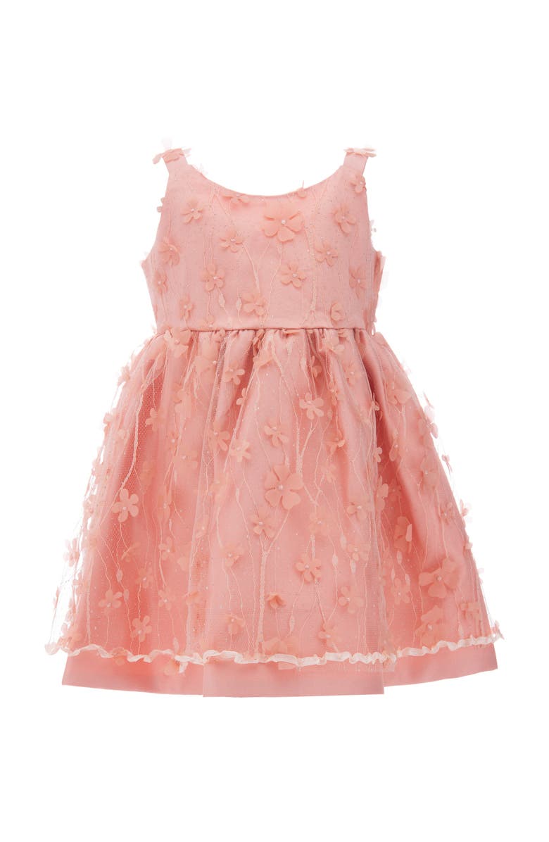 Tulleen Ravine Dress, Main, color, Coral