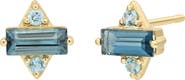 Bony Levy Semiprecous Stone 14K Gold Stud Earrings