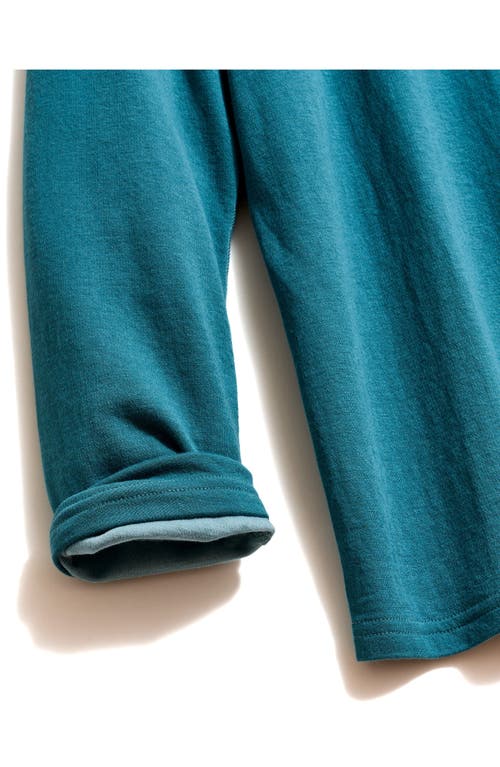 Billy Reid Raglan Crew In Blue