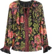 KOBI HALPERIN Shahar Floral Print Woven Shirt