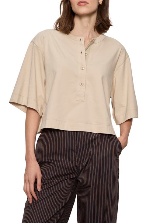 Freya Placket Top