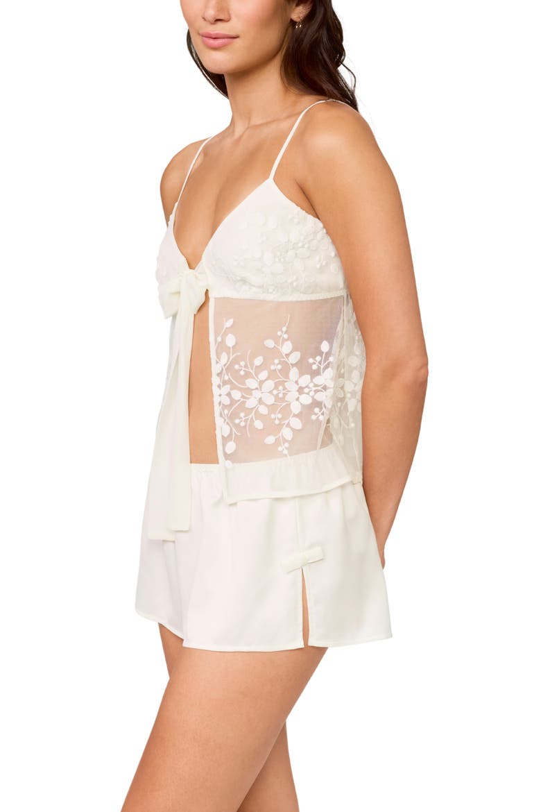 Tidal Short Pajamas, Alternate, color, IVORY