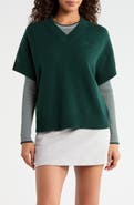 G/FORE G Scribe Oversized Cashmere Sweater Vest