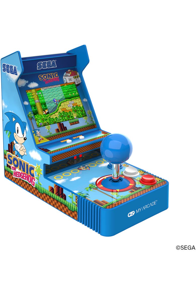 Myarcade Dgunl7157 Sonic The Hedghog Joystick Play, Alternate, color, Multicolor