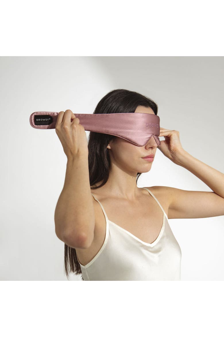 Damask Rose Featherweight Sleep Mask, Alternate, color, Damask Rose