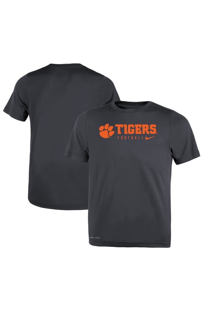 Nike Toddler Nike Black Clemson Tigers Sideline Legend Performance T-Shirt, Main, color, 