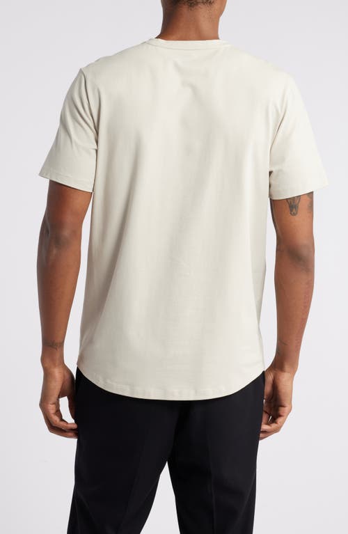 Open Edit Crewneck Stretch Cotton T-shirt