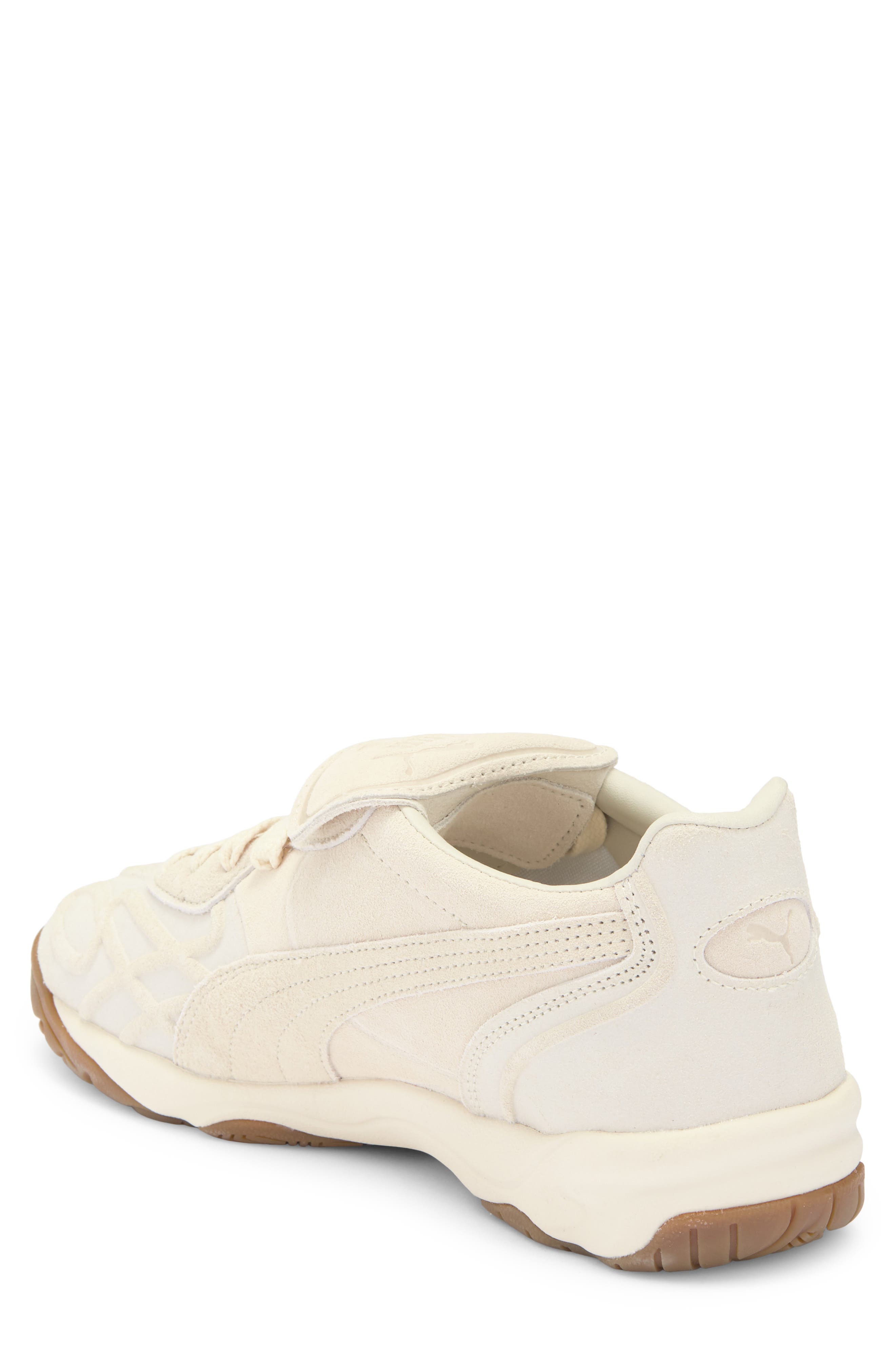 King Indoor Clean Soccer Sneaker, Alternate, color, ALPINE SNOW