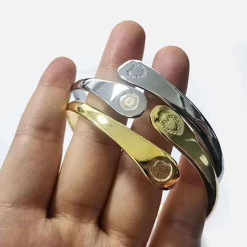 Hollywood Sensation Mother Daughter Bracelets In Gold