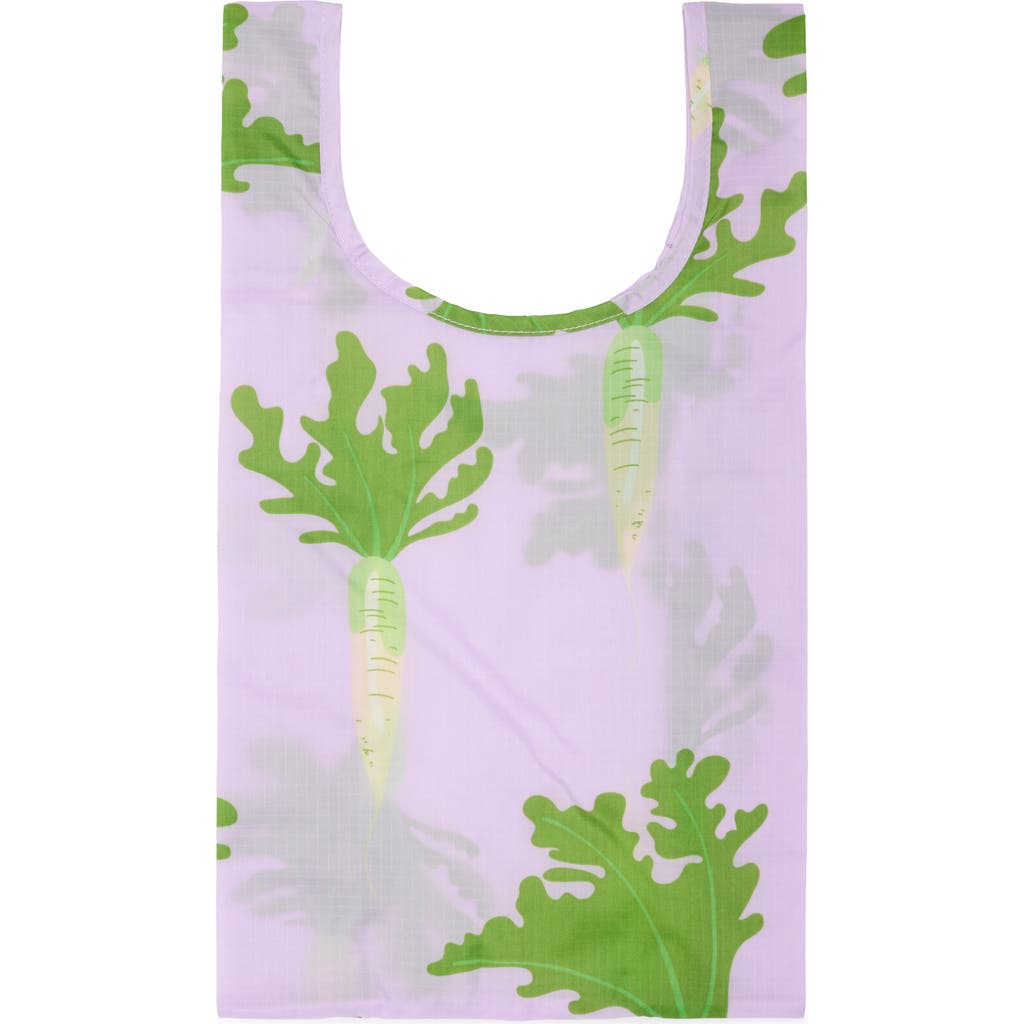 Baggu Baby Recycled Nylon Reusable Tote Bag In Daikon Pink