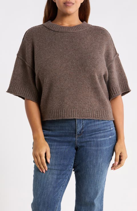 Broome Short Sleeve Crewneck Sweater