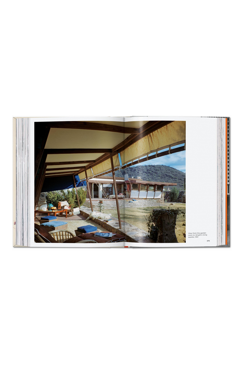 Frank Lloyd Wright 45th ed Book, Alternate, color, Ivory