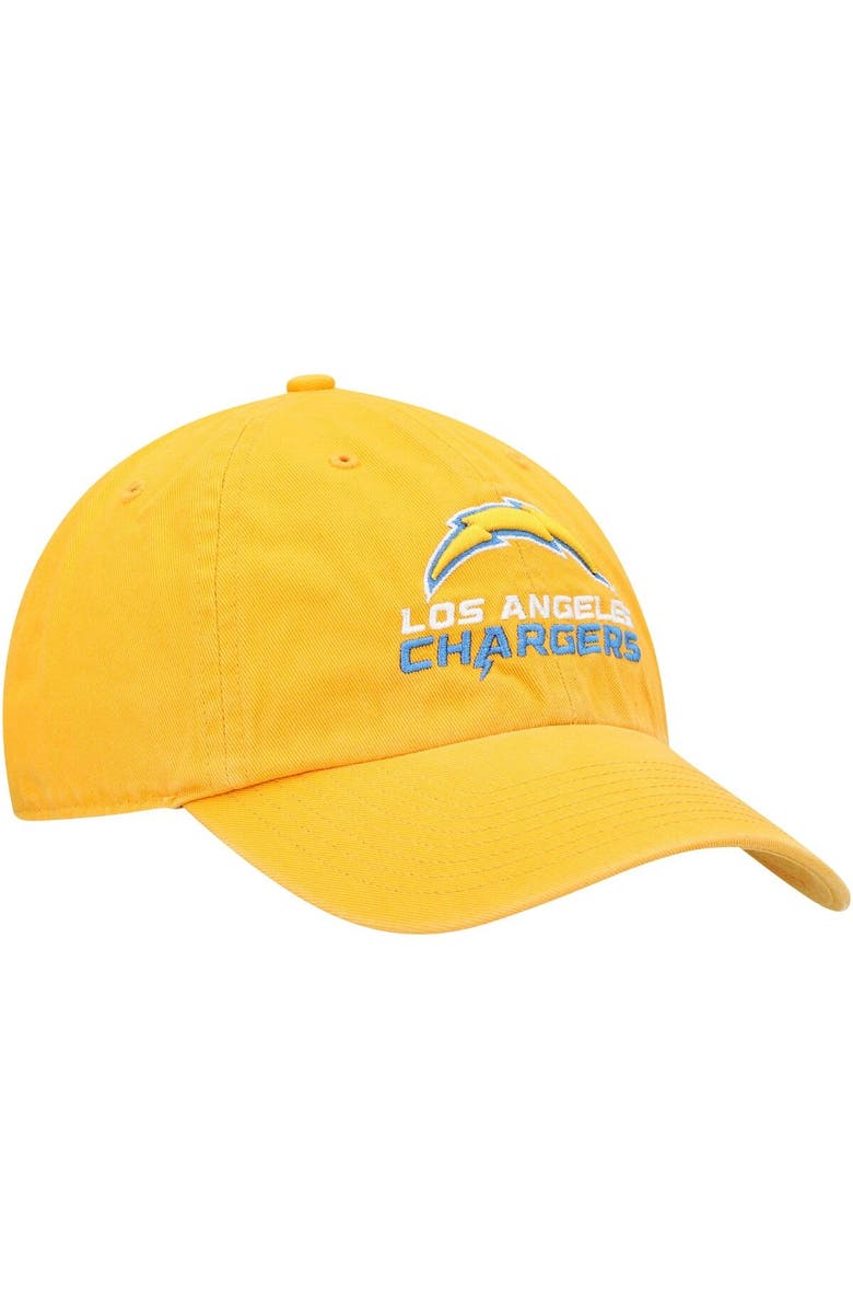 '47 Men's '47 Gold Los Angeles Chargers Secondary Clean Up Adjustable Hat, Alternate, color,