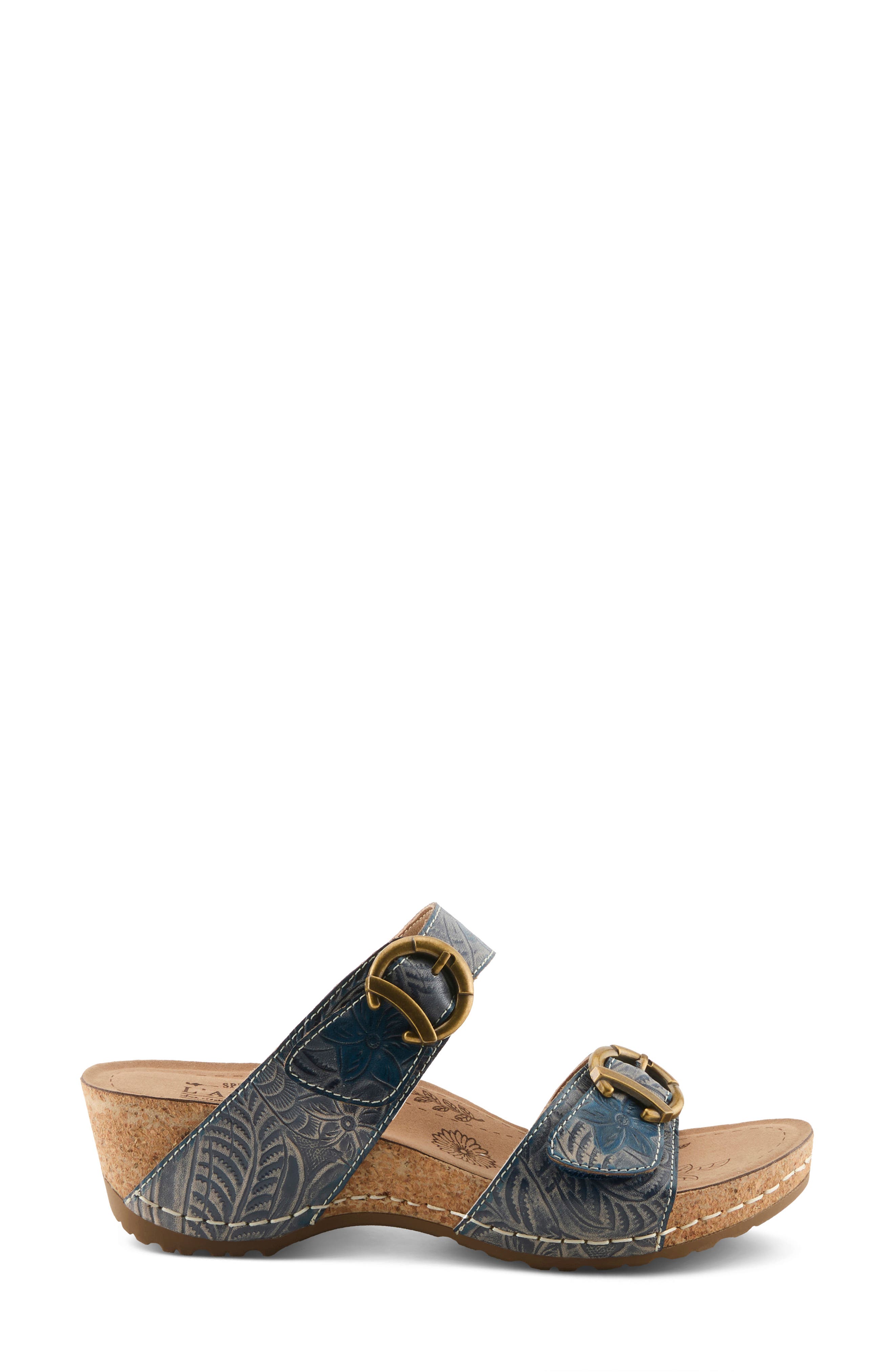 L'Artiste by Spring Step The Brassring Platform Wedge Sandal, Alternate, color, 