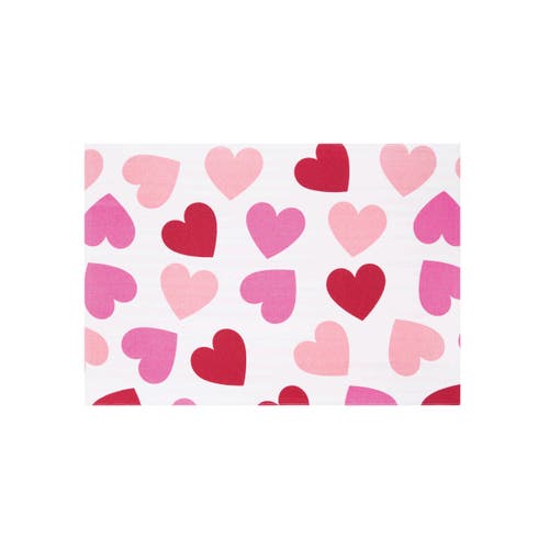 C & F Home C&f Home Love You More Placemats Set Of 6, 14" X 20" In Pink