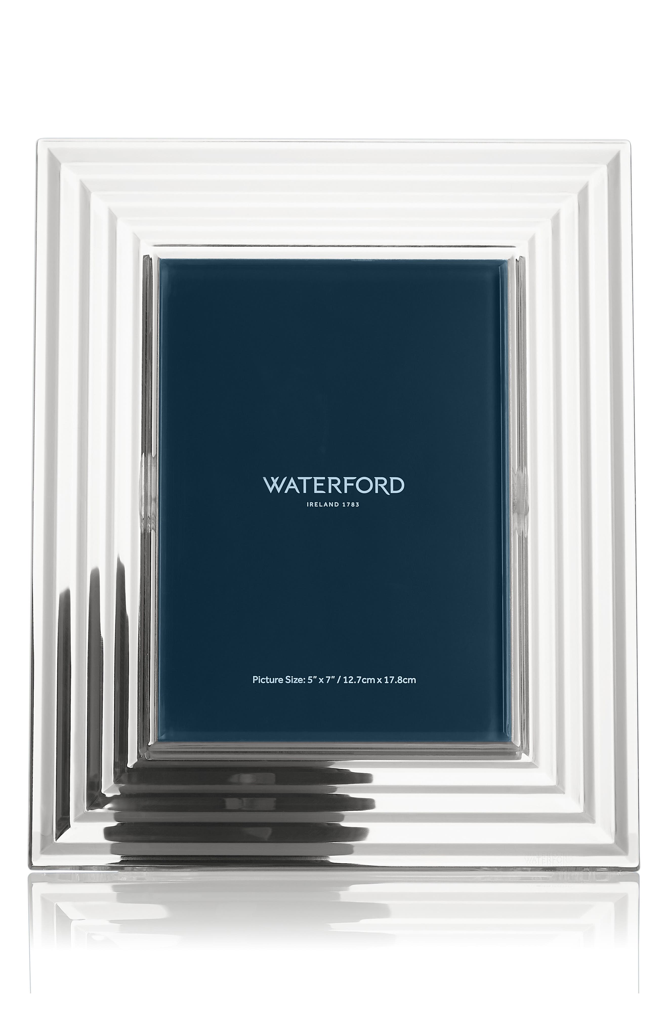 Waterford Circon Crystal 5 X 7-inch Picture Frame In Transparent