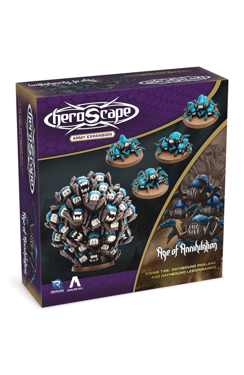 Renegade Games Heroscape Rising Tide Oathbound Phalanx 
Oathbound Legionnaires Army Expansion, Main, color, Multicolored