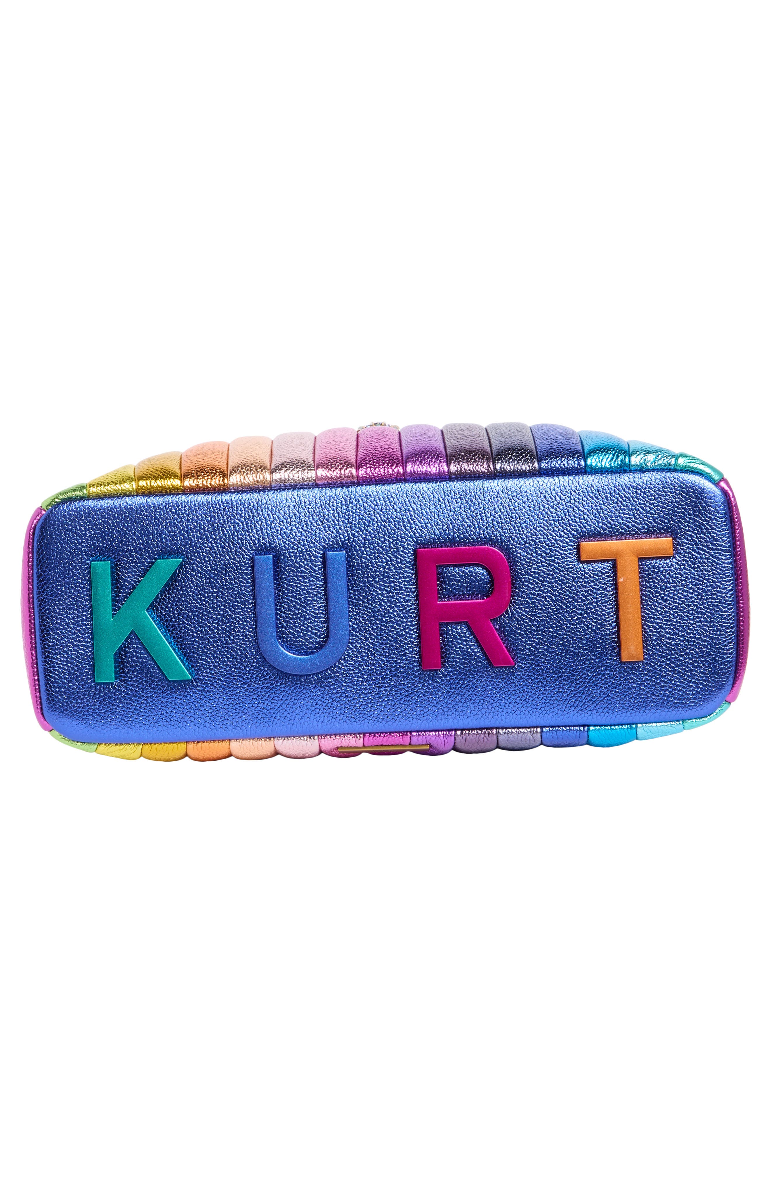 Kurt Geiger London Kensington Shoulder Bag, Alternate, color, Purple Multi