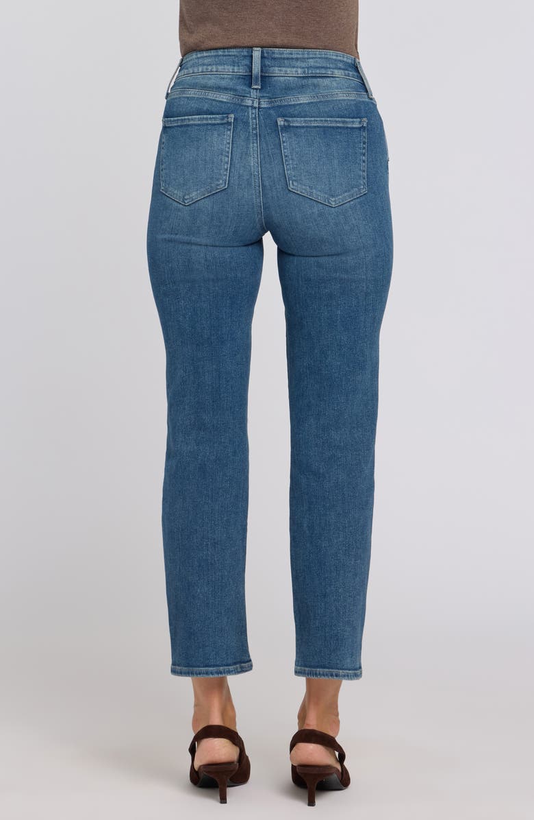 NYDJ Marilyn High Waist Ankle Straight Leg Jeans, Alternate, color, Breezy Palms