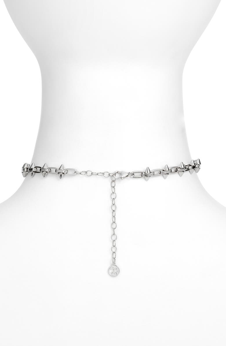 Child of Wild Harley Chain Choker Necklace, Alternate, color, Silver