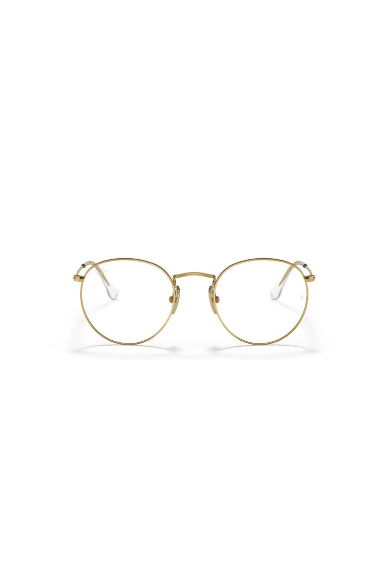 50mm Square optical glasses, Alternate, color, Gold