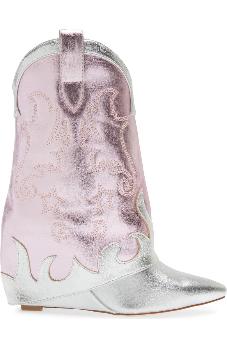 AZALEA WANG Bria Cowboy Boot, Alternate, color,