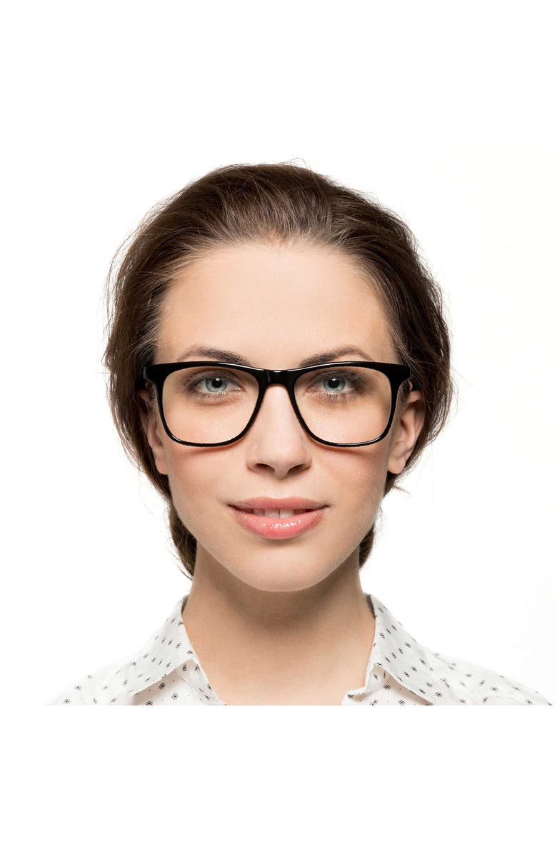 Felix Gray Jemison 52mm Square Blue Light Blocking Glasses, Alternate, color, 