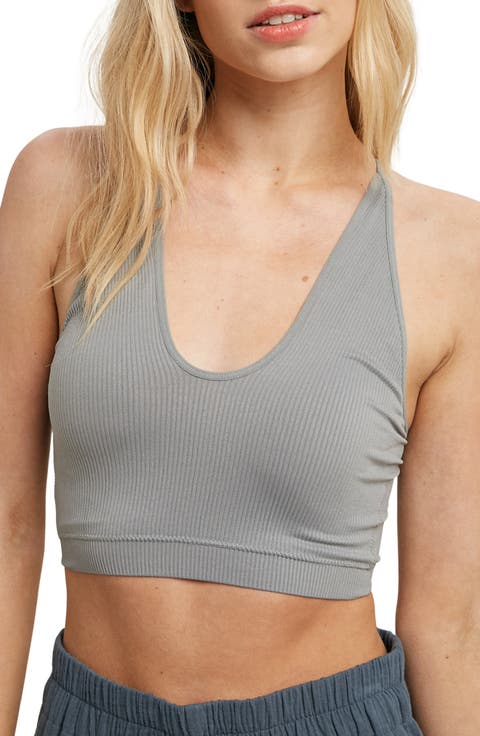Seamless Scoop Neck Bralette