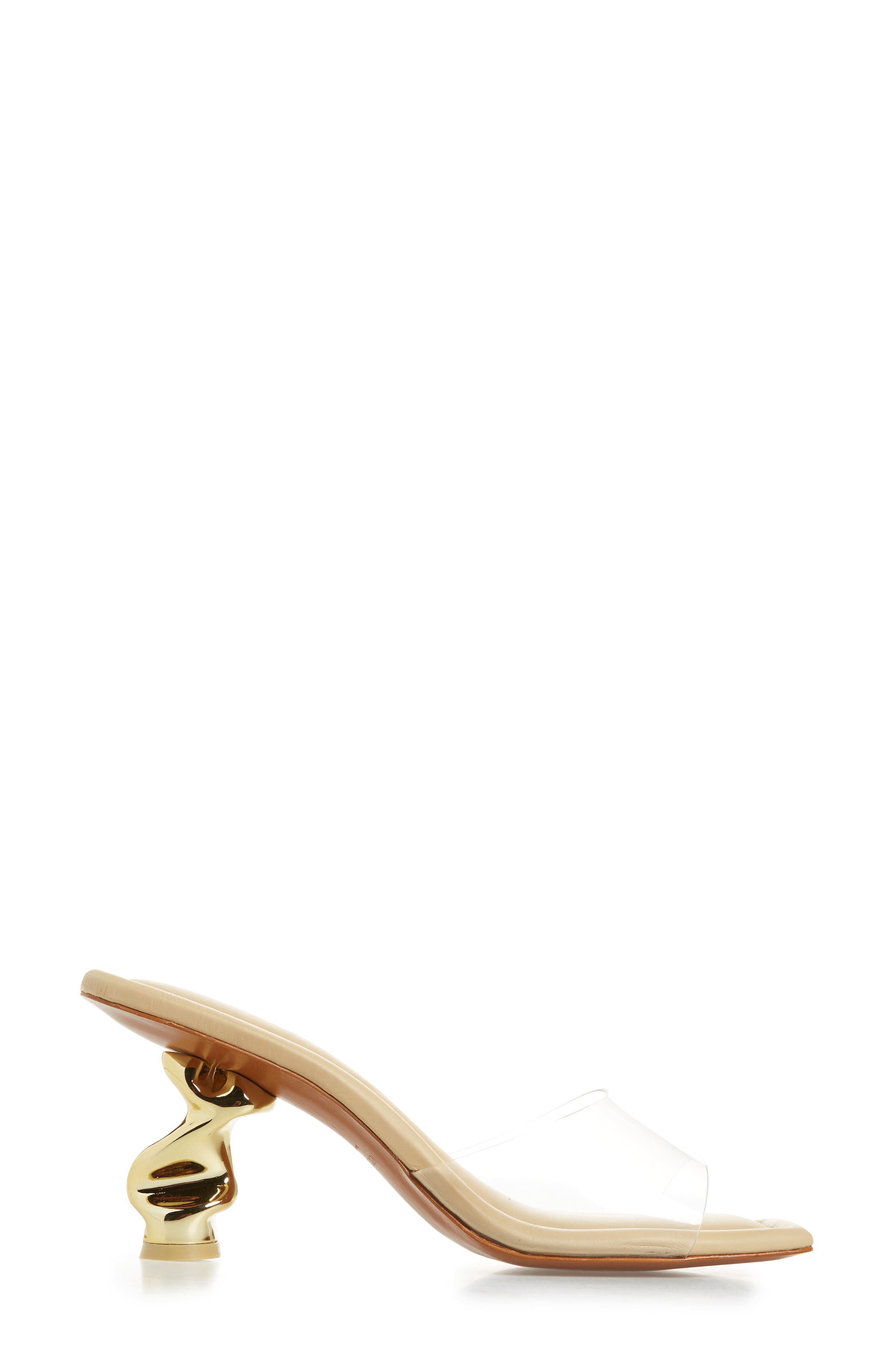 Cult Gaia Scrunch Sandal, Alternate, color, 