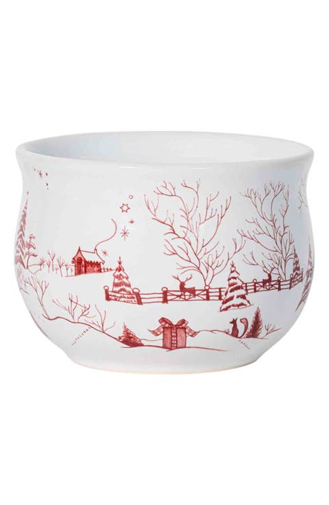Country Estate Winter Frolic Comfort Bowl