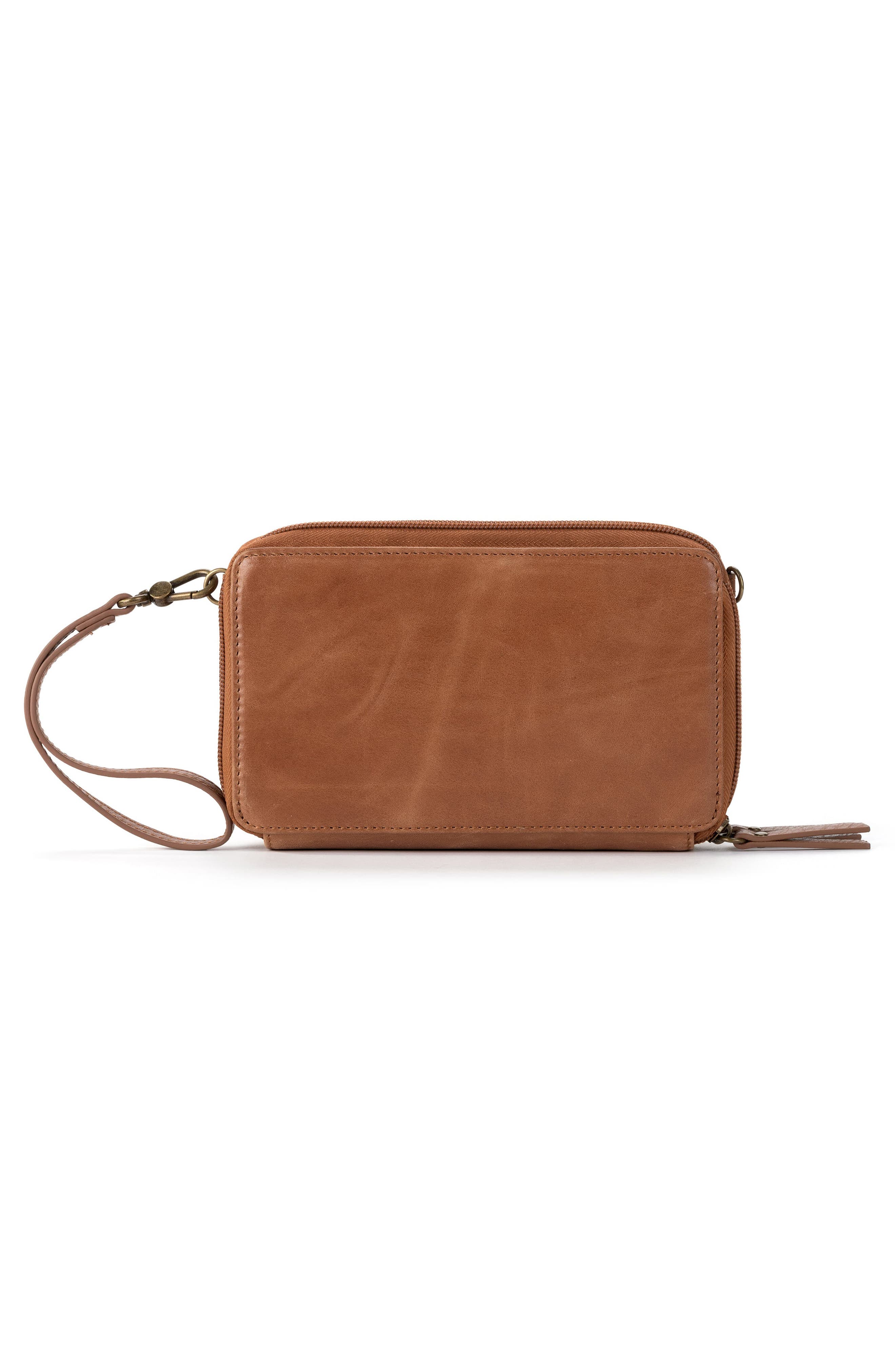 Sequoia Leather Crossbody Bag, Alternate, color, TB F EM RB