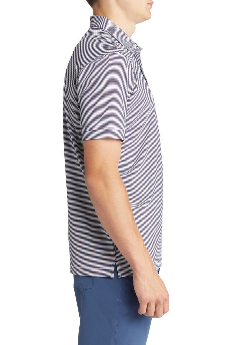 Mizzen+Main Men's Versa Stripe Performance Golf Polo, Alternate, color, Navy Light Blue Stripe