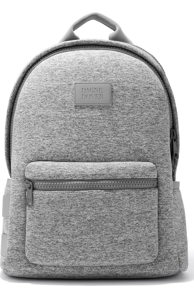 Dagne Dover Dakota Large Neoprene Backpack, Main, color, Heather Grey