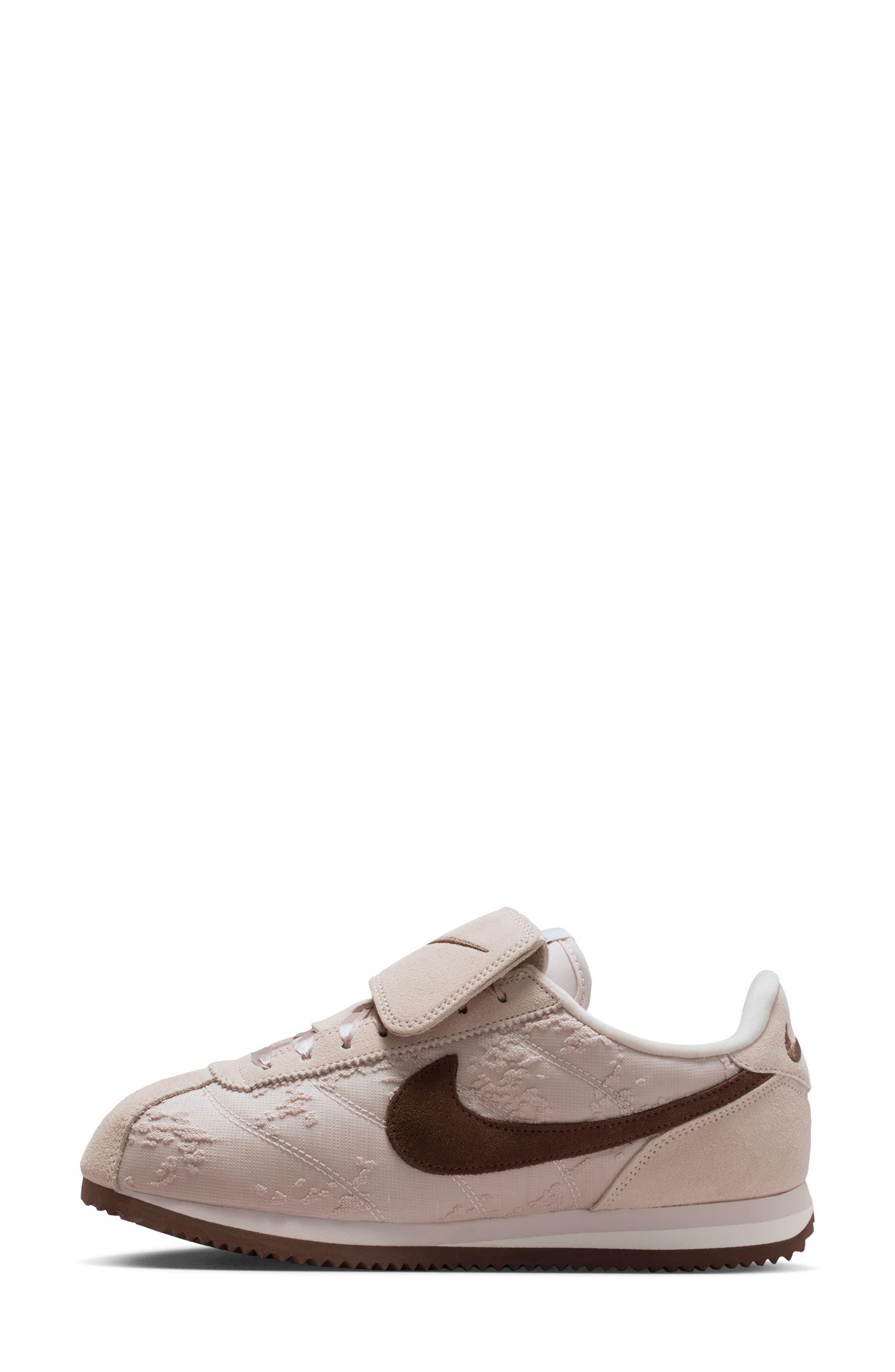 Nike Cortez Textile Sneaker, Alternate, color, Silt Red/ Chocolate/ Phantom