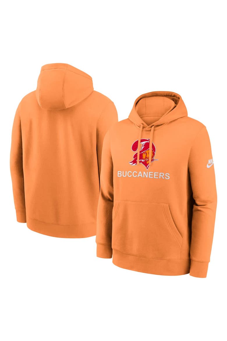 Men's Nike Orange Tampa Bay Buccaneers Best Season Rewind Club Pullover Hoodie, Main, color, Orange