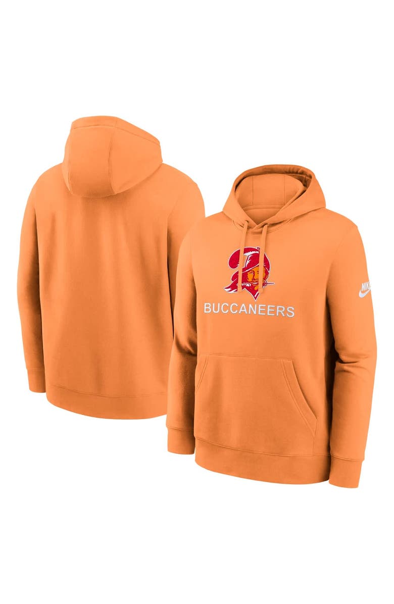 Nike Men's Nike Orange Tampa Bay Buccaneers Best Season Rewind Club Pullover Hoodie, Main, color, Orange