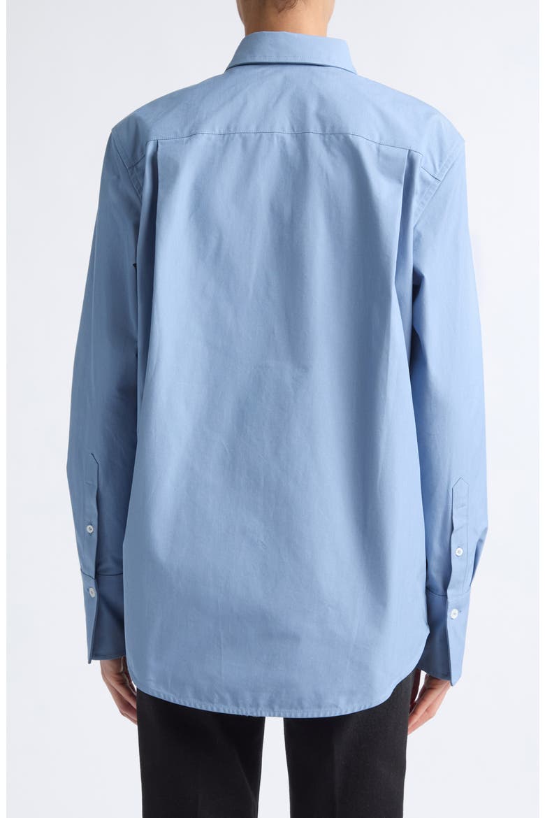 Perry Compact Oxford Button-Up Shirt, Alternate, color, OCEAN MIST