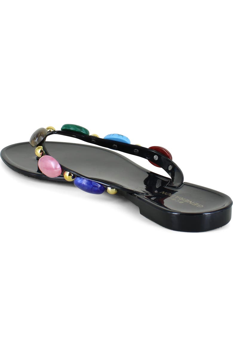 BCBGeneration Uleema Flip Flop, Alternate, color, Black